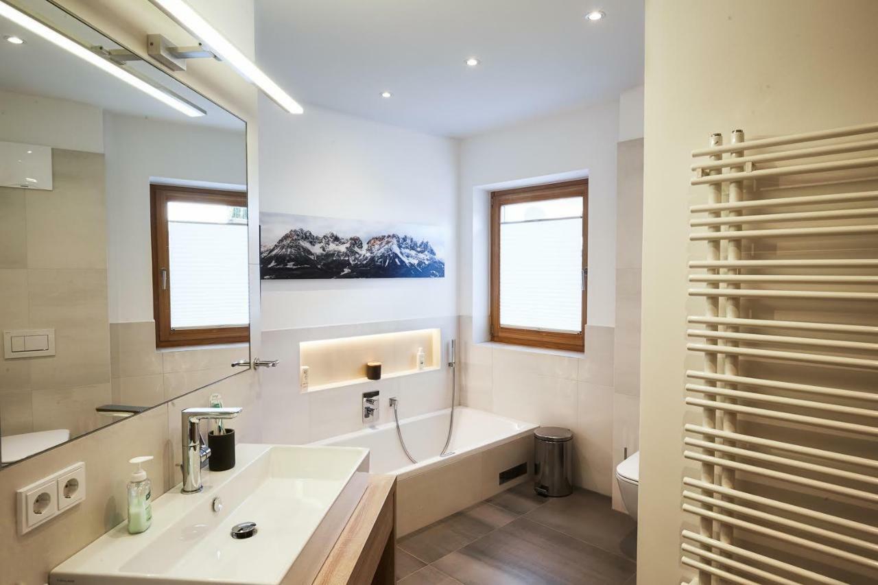 Top Modernes Ferienhaus Mit Sauna! Nicht Weit Vom Skilift Kirchberg in Tirol Esterno foto